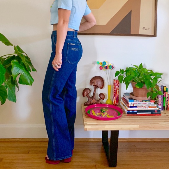 Vintage 70s Levi’s Movin On unisex jeans 30x30 - Picture 2 of 8